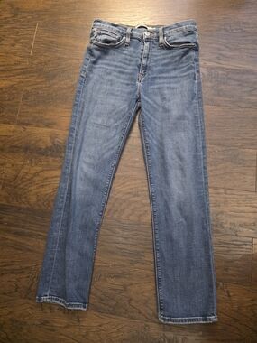 Hudson Jeans Dark Blue Denim Jeans with White Pocket Lining